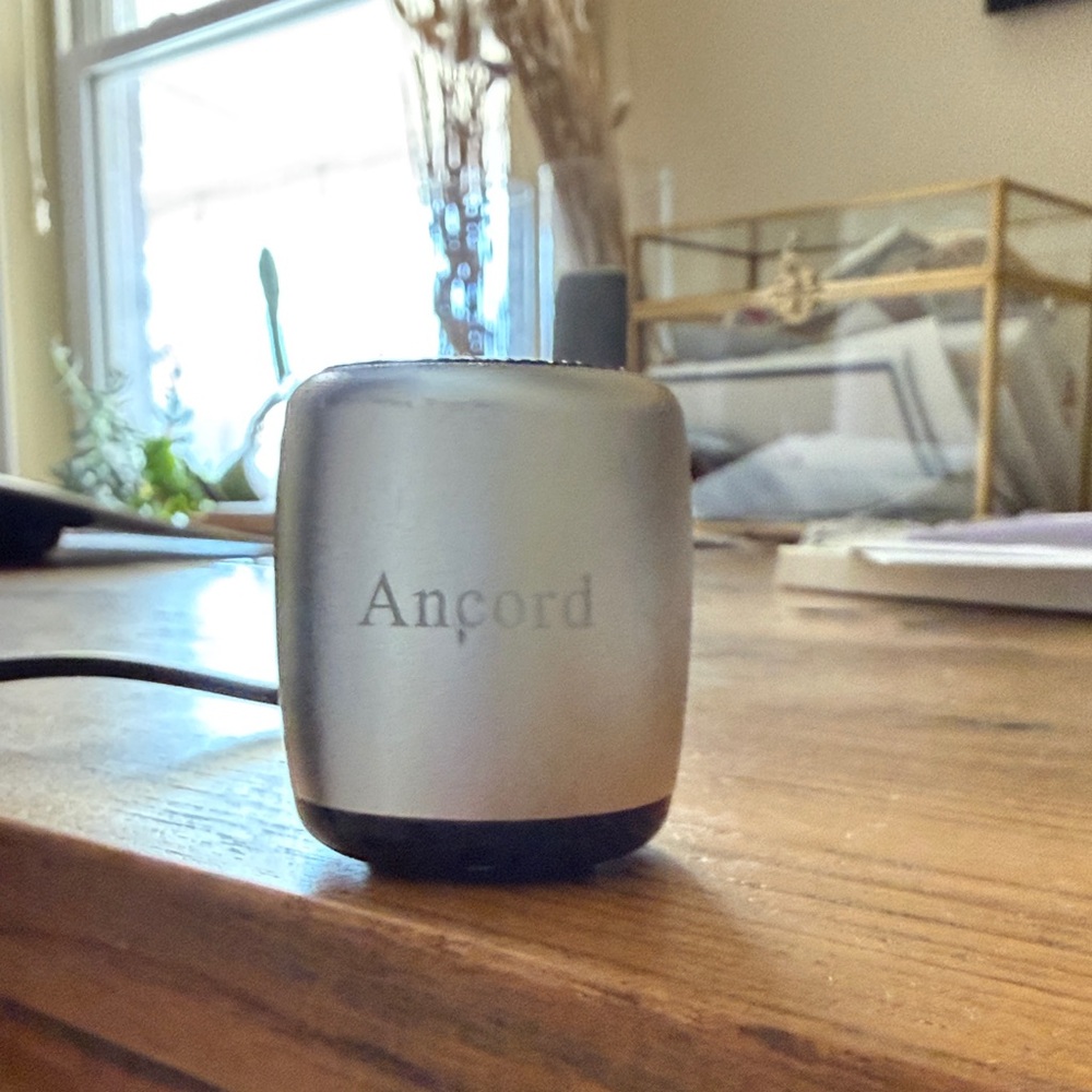 Ancord Silver mini Bluetooth Speaker